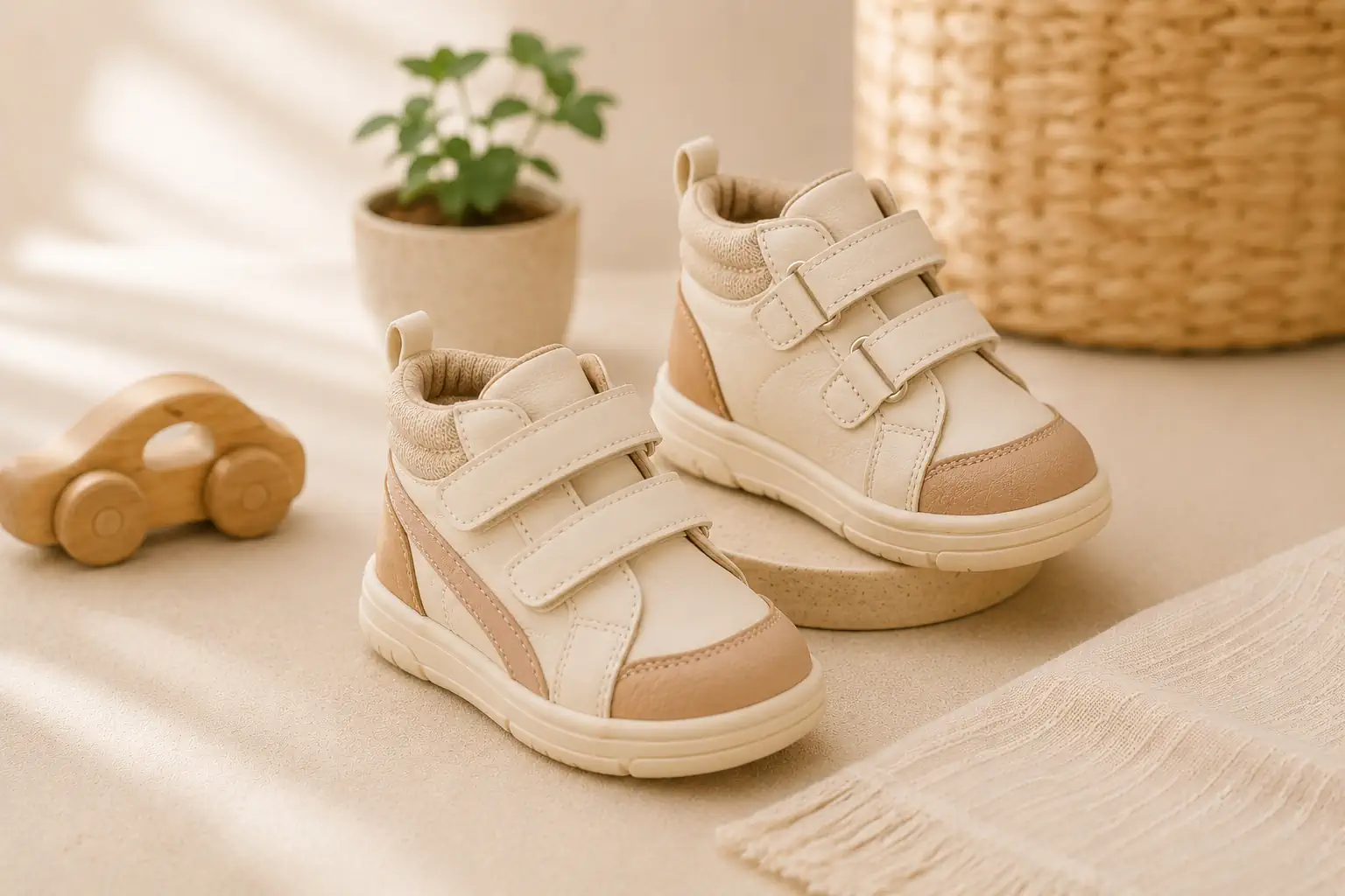 Bota infantil confortável